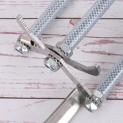 Beehive Frame Capture Clamp with Shovel - Stainless Steel Beekeeping Tool for Safe and Efficient Hive Management