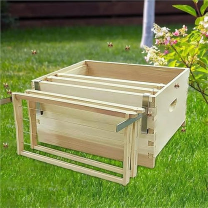 Beehive Frame Holder 2pcs Beehive Frame Perch Stainless Steel Beehive Holder Stable Bee Hive Supplies Multifunctional Rustproof Beekeeping Supplies for Beekeeper Beekeeping