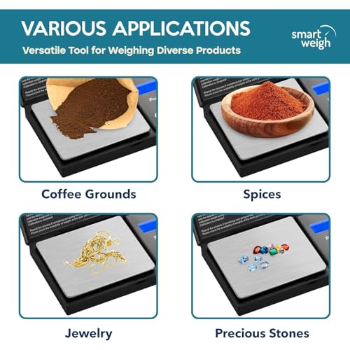 Portable Digital Scale 200g x 0.01g Accuracy,Weighing Electronic Scales Jewelry Scales Mini Digital Grams Scale Small Food Scale Ounces Grains Scale 200g Digital Pocket Gram Scale(Digital Scale) - color: Digital Scale