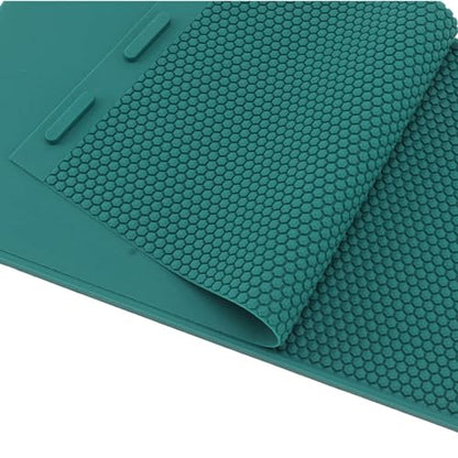 2Pcs Beehive Waxed Coated Foundation Sheet, DIY Beeswax Press Mold Light Weight Beehive Foundation Sheet for Bee Farmgarden breeding