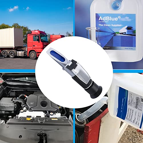 DEF Refractometer for Measuring Diesel Exhaust Fluid Concentration of Diesel Engines Refractometer 0-40% AdBlue Urea Concentration Refractometer with ATC Automatic Temperature Compensation - color: DEF Refractometer 0~40%