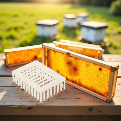 White Queen Marker Cage Clip Bee Plastic Catcher Beekeeper Beekeeping Tools Equipment Plastic Queen Marker Cage Clip Bee Catcher Beekeeper Beekeeping Tools Equipment Beekeeping Supplies