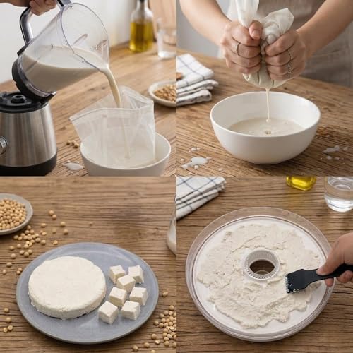 2 Pack Nut Milk Bags with Fruit Roll Sheets, 100 Micron Reusable Nylon Food Strainers Bags Multi-use Food Grade Almond Milk Filter Bags, Fine Mesh Nylon Cheesecloth & Cold Brew Coffee Filter - size: Medium 9.5X11inch