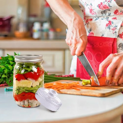 Fermenting Weights with Handle 230g Fermentation Weights Glass for Fermenting Sauerkraut Pickles Kimchi Transparent 2.8in for Wide Mouth Jars Glass Fermentation