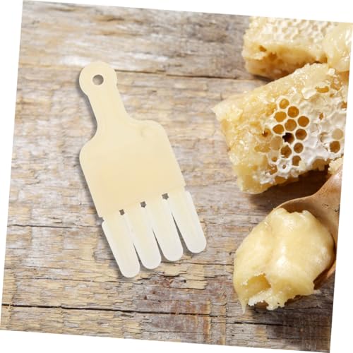FAVOMOTO 2pcs Beekeeper Extracting Scraper Tool Jelly Scrape Pen 8-Row Hive Beekeeping Equipment for Honey Extraction and Hive Maintenance