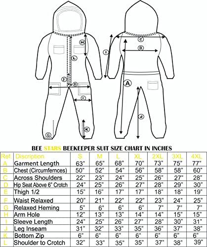 Professional 3 Layer Bee Suit with Fencing and Round Veil Ventilated Sting Proof Beekeeping Protective Suit with One Pair Bee Gloves, 2 Veils (White, X-Large) - size: X-Large