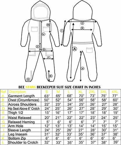 Professional 3 Layer Bee Suit with Fencing and Round Veil Ventilated Sting Proof Beekeeping Protective Suit with One Pair Bee Gloves, 2 Veils (White, X-Large) - size: X-Large