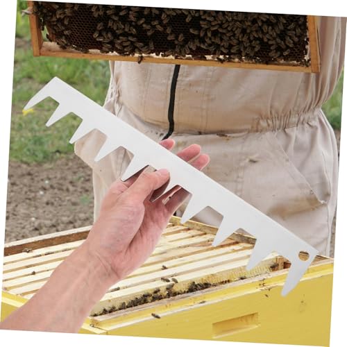 Alasum Beehive Frame Strip Stainless Steel Spacer Tool for Beekeeping Replacement Frame Metal Hive Smooth and Design for
