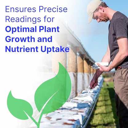 Bluelab METCOMPLUS Combo Meter Plus for pH, Temperature, and Conductivity in Water and Soil with Easy Calibration, Digital Nutrient (TDS/PPM) Testing Kit for Hydroponic System & Growing Indoor Plants - style: pH/EC/Temp Meter in Multiple Substrates