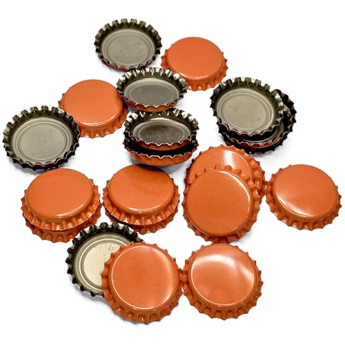Crown Caps With Oxy-Liner-576 Caps (Orange) - color: Orange