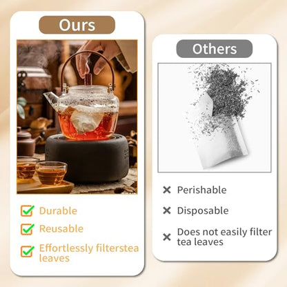 Cooking Spice Bags - 25pcs Reusable Empty Muslin Tea Filter Cheesecloth Strainer Bag For Straining Brewing Soup (8x10cm & 15x20cm)