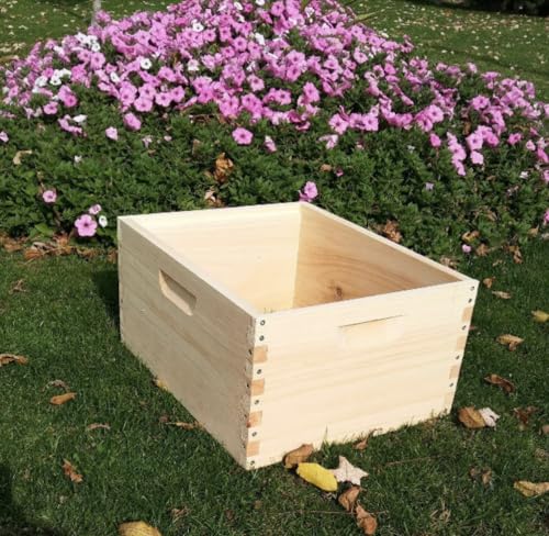 Deep 9 5/8 Brood Beehive Body Empty (10 Frame) UNASSEMBLED - size: 10 Frame