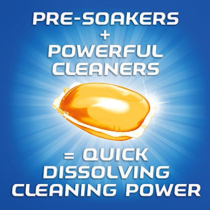Finish Gelpacs Dishwasher Detergent, Orange Scent, 32 Count - size: 32 Count (Pack of 1)