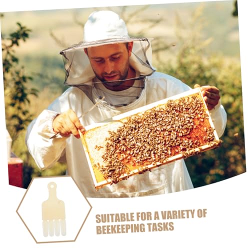 Toddmomy 2pcs Beekeeping Equipment Frame Lifter Tool Honey Scrape Pen Beehive Jelly Dig Pen Beekeeping Accessories