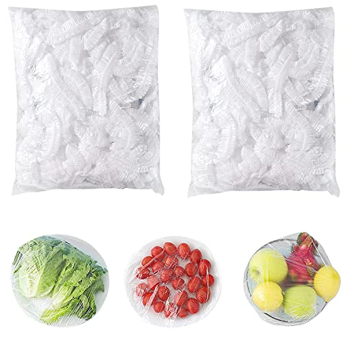 HangYu 200Pcs Bowl Covers Elastic Food Fresh Keeping Bag Dish Sealing Wrap Covers Sourdough Bread Proofing Basket Banneton Lids