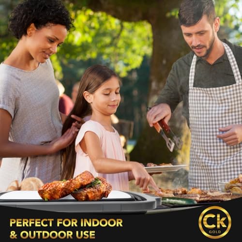 Collapsible BBQ Prep Tub - Includes Cutting Board, LOCKING Lid & Strong Drain Hole for Meal Prep & Marinating | BPA-Free, Food-Grade BBQ & Meat Prep Tubs, Best Grilling Gifts (Black, 8 L) - color: Black, size: 8 Liters