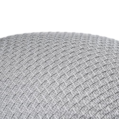 Winco MS2K-10D Strainer, 10.5-Inch Diameter, Double Fine Mesh, Medium, Stainless Steel, Tan