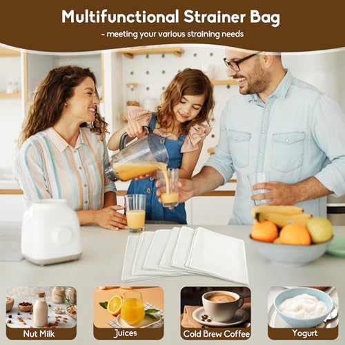 6-Pack Grade 100 Cheese Cloths for Straining, 20x20 Inch Reusable Cotton Muslin Cloth, Hemmed Edges Food Grade Filter for Cooking, Nut Milk, Greek Yogurt and Turkey