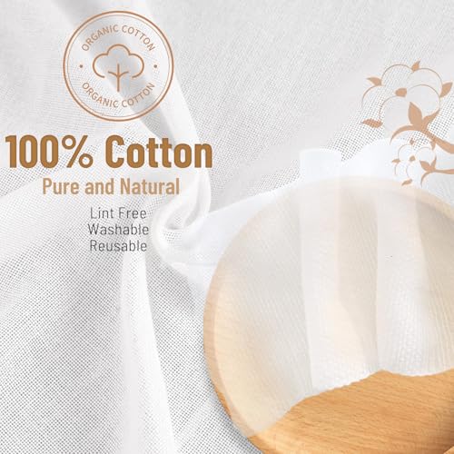 1 Roll Grade 50 Cheesecloth for Straining, 70 Yard 100% Cotton Fabric Reusable Cheese Cloth, Bleached Cheese Cloth Table Runner for Straining, Wedding, Decoration, Polishing - size: Grade 50 70 Yard