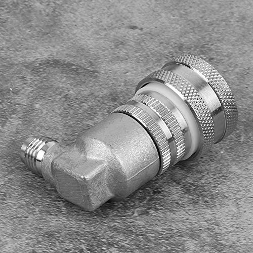 Tbest Stainless Steel Lock Keg with Mfl Fitting | 4 inch Gas Corny Fitting, Stainless Steel Body, Homebrew Beer Dispensing, Compatible Standard Co2 Systems