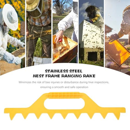 CALLARON Plastic Beehive Frame Spacer Strip 8pcs Lightweight Beekeeping Spacing Tool for Hive Frame Management in Beekeeping Supplies