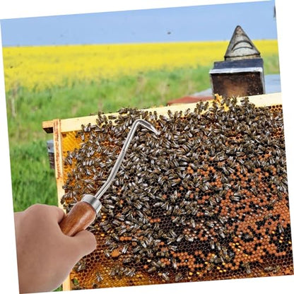 2pcs Beehive Cleaning Hook for Beekeeping Hive Tool Beehive Cleaning Beekeeping Tool Cleaner