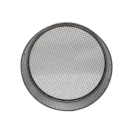 Soil Sieve for Garen -12 inches Soil Sifter for Rocks Compost-Sifting pan (1/4”Mesh Screen) - size: 1/4”Mesh Screen