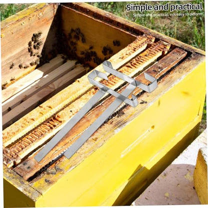 VANZACK Nest Frame Shelf Beehive Frame Rack Beekeeping Frames Beehive Frame Hanger Beekeeping Tool