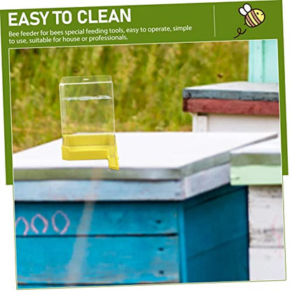 Bee Water Feeder Vertical Station Beehive Water Dispenser for Beekeeping Supplies Easy to Clean Bee Feeding Cup for Garden Use