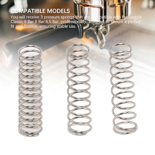 Coffee Machine Spring Modification, Coffee Machine Spring Replacement Stainless Steel Spring Modification Classic Coffee Maker 9 Bar 8 Bar 6.5 Bar