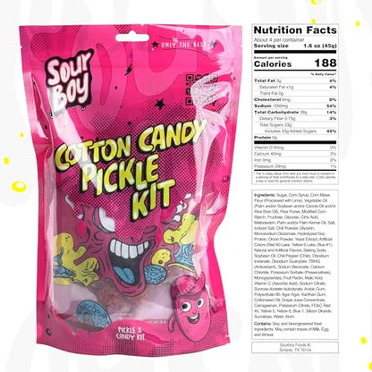 Sourboy Cotton Candy Pickle Kit