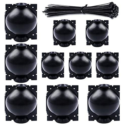 Tanzfrosch 10 Pack Tree Root Growing Box, Rooting Ball Grafting Tools, Reusable High Pressure Tree Rooter Air Layering Propagation Kit Propagator Pot Rooting Device for Trees Flowers - size: 10 pack