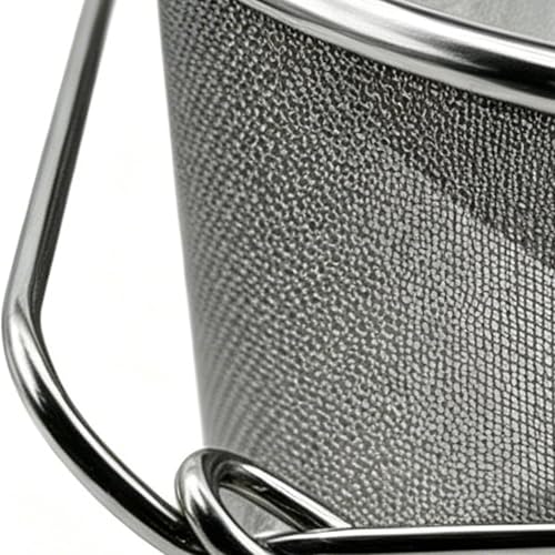 Double Strainer - Stainless Steel Double Sieve,Very Fine Mesh Strainer,for Beekeepers Kitchen Food Cooking Butter Beekeeping Hive