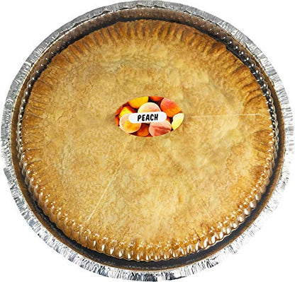 Peach Grocery Store Food Labels 1.25 x 2 Inch Oval Shape 500 Total Adhesive Stickers - color: Peach
