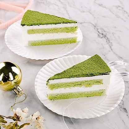 Round Slice & Pie Slicer, Cake Divider, Cheesecake Cutter, Double Sided Portion Marker, 14 or 16 Slices - Works for Cakes Up To 16-Inches Diameter - size: 3.9"