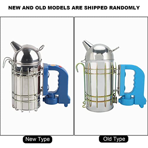 Stainless Steel Electric Beehive Smoker,Honey Keeper Beehive Smoker Handle Set for Apiculture Supplies,and Beekeeping Equipment Beginners Professionals