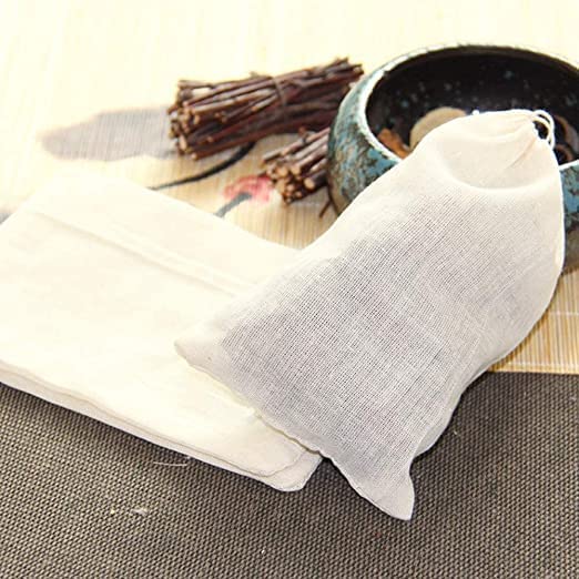 Nut Milk Bag & Cheese Cloth Bag (3 pack,10"x 12") 100% Unbleached Cotton Cheesecloth Bags for Tea/Yogurt/Juice/Wine/Soup/Herbs, Durable Washable Reusable Almond Milk Strainer for Food Straining