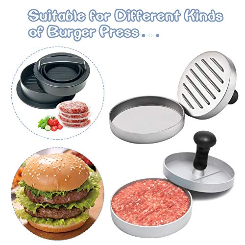 Hamburger Patty Paper Round 5.5 Inch, Set of 200, Non Stick Patty Paper Sheets for Burger Press, Patty Serperate and Cake Baking(4.5/6/7/8/9/10/12inch Available) - size: 5.5inch