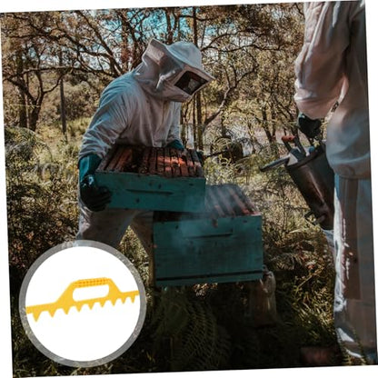 BESPORTBLE Hive Frame Spacer Tool Lightweight Plastic Beehive Strip Spacer for Frame Management Beginner-Friendly Beekeeping Equipment for Optimal Hive Maintenance