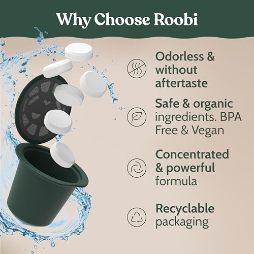 Roobi Cleaning Pods Compatible with Nespresso. Includes 1 Reusable Pod & 12 Cleaning Tablets. Specially Formulated for Originaline Machines. 1 Year Supply. - style: Cleaning Pods