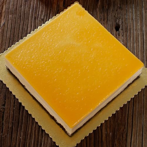GALPADA Stainless Steel Cake Ring Square Mousse Ring Pastry Cutter Mold for Baking Cake Cookies Bread Cheese and Desserts 3.66 X 3.66 X 1.57 in 1 Pack - size: Size 5