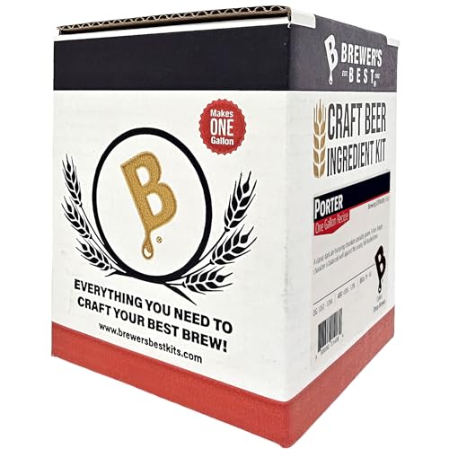 Brewer's Best One Gallon Home Brew Beer Ingredient Kit (Porter)
