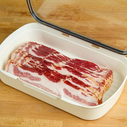 ProKeeper Deli Food Storage Container, Air-Tight Silicone Seal Lid with Dry Erase Date Window, Ideal for Storing Deli Meats, Cheeses, and Bacon - color: Deli Keeper