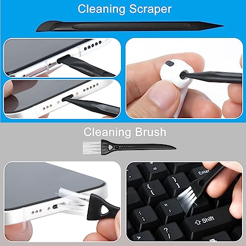 walrfid 2 Pack Computer Screen Cleaner, MacBook Screen Cleaner Spray and Wipe, Electronic Computer Laptop Cleaning Kit for iPad Pro, iPhone, Smartphone, Monitor, Car Display, Tablet, TV Screens, Grey - color: Grey, Grey
