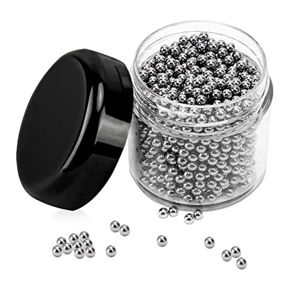 1500 PCS Metal Cleaning Beads Reusable Decanter Beads for Glass Bottles, 304 Stainless Steel Water Bottle Cleaner Balls 3mm Wine Glass Cleaning Beads for Decanters Vases Carafes, Wine Accessories - style: 1500pc Beads for Decanter