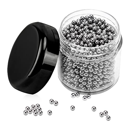 1500 PCS Metal Cleaning Beads Reusable Decanter Beads for Glass Bottles, 304 Stainless Steel Water Bottle Cleaner Balls 3mm Wine Glass Cleaning Beads for Decanters Vases Carafes, Wine Accessories - style: 1500pc Beads for Decanter