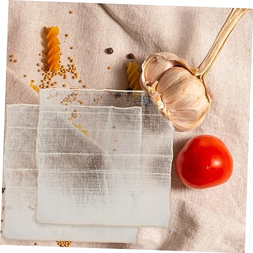 Alipis 6pcs Reusable Cheesecloth Filter Cloth for Straining Draining and Tofu Making Unbleached Multi-use Kitchen Essential for Cheese Yogurt and Juicing
