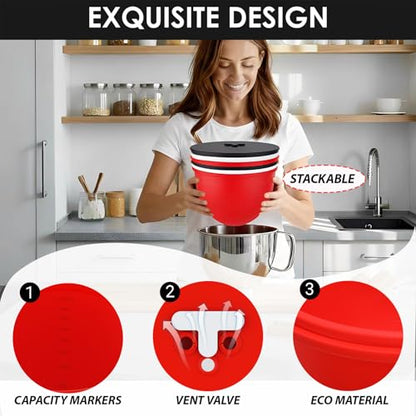 Silicone Bowl Liners for KitchenAid 5 Qt Tilt-Head Stand Mixers with Lids, Extra-Thick Food Grade Silicone, Dishwasher Safe, Scratch & Noise Reduction, Not for Bowl-Lift Models (White) - color: White