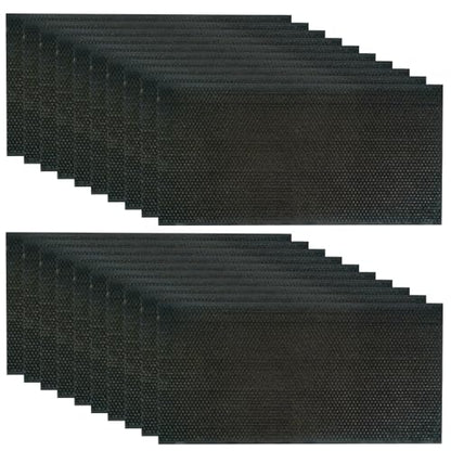 20Pcs Beehive Foundation Sheet Beehive Beeswax Coated Foundation Sheet Bee Hive Wax Foundation 9" Deep Foundation Sheet for Beehive Deep Frame - size: Deep