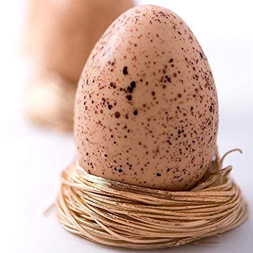 OCPO KITCHEN Easter Egg Silicone Mold for Baking Chocolate Easter Eggs, Mousse Cake, Jello, CheeseCake, Ice Cream, Dessert, Cake Decoration Mold (8-Cavity) - style: Egg (8-Cavity)